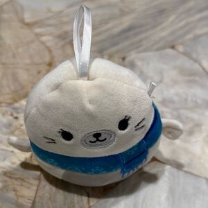 Squishmallows‎ White and Blue Seal Plush Toy